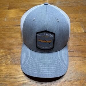 GRIZZLY HACKLE  "Drifter" Trucker Hat Mesh Snap Back Quarry O/S Richardson